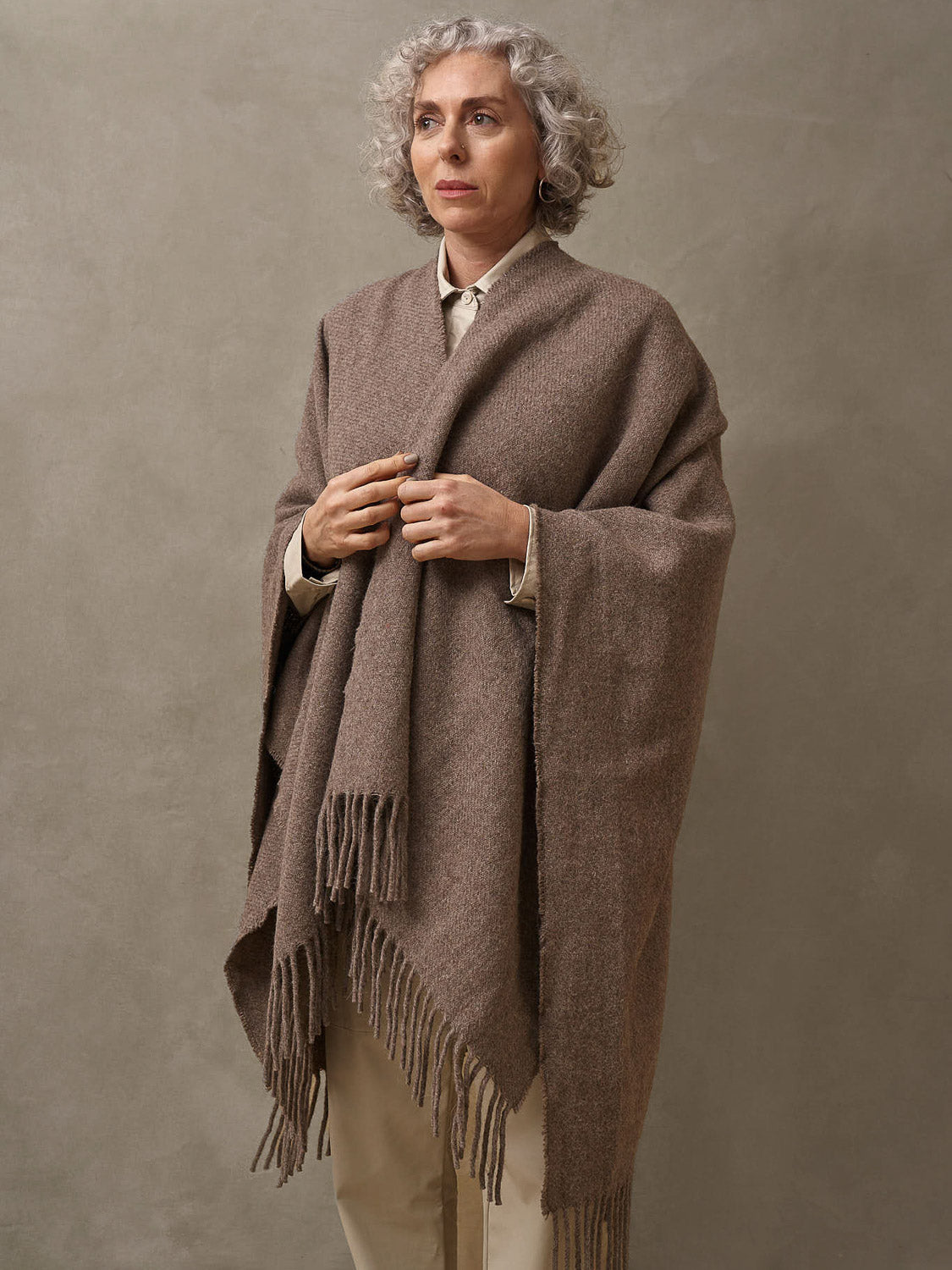 Andean Handmade Finished Ruana