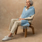 100% Natural Fiber Scarf with Fringes
